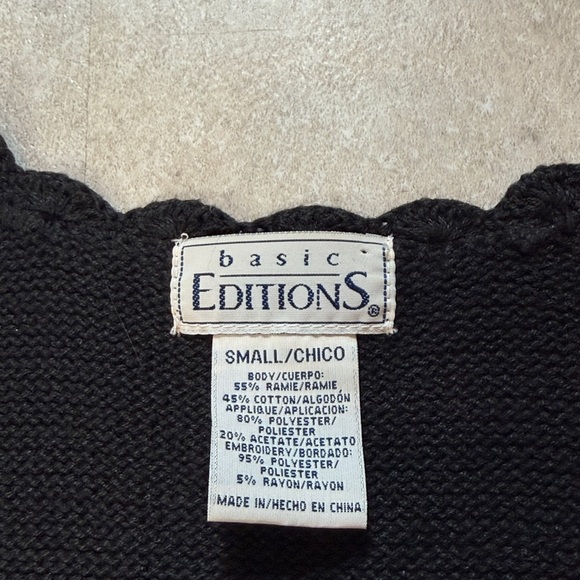 Halloween Theme Sweater Vest Size Small - Picture 3 of 3